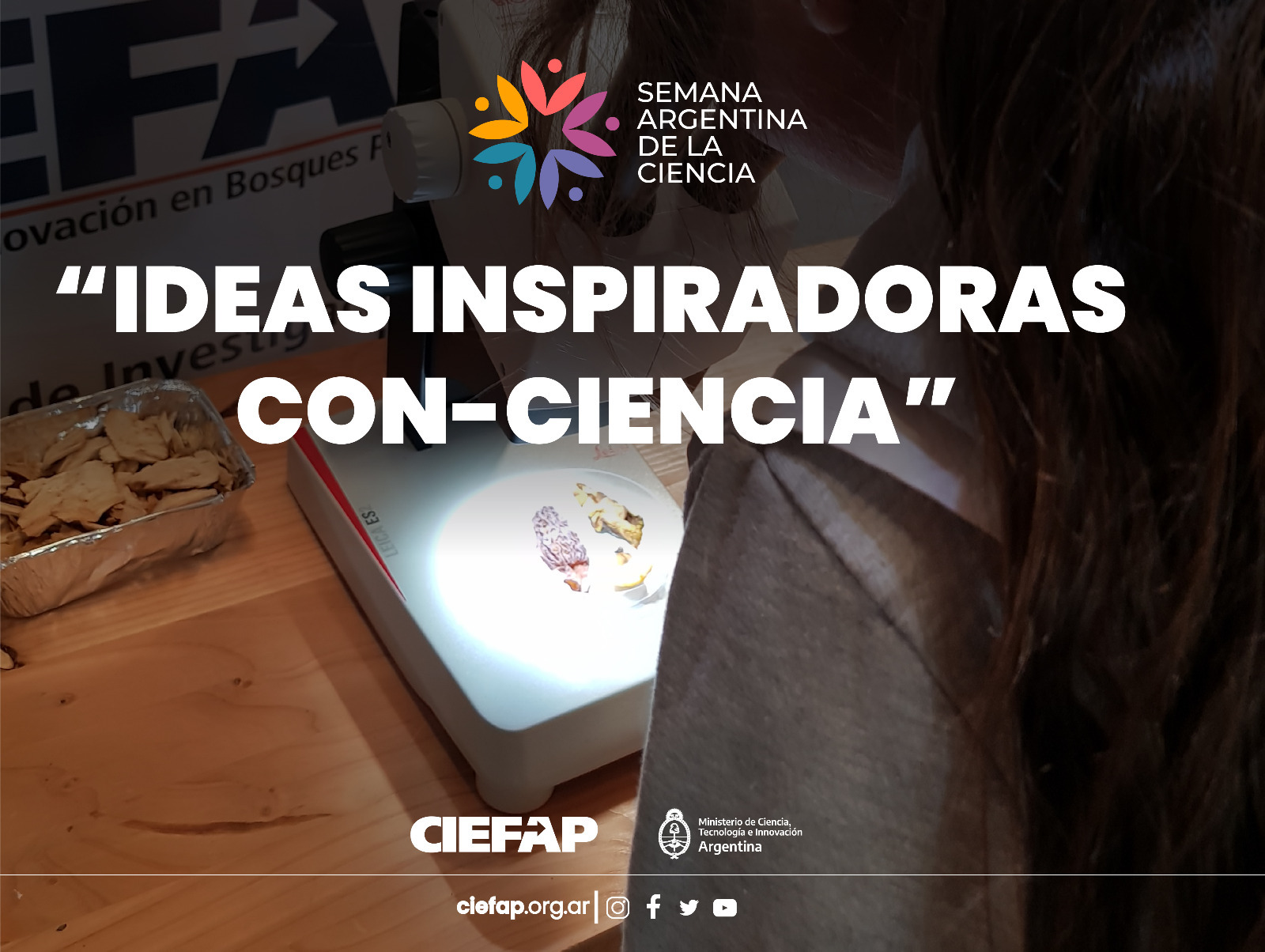 CIEFAP promueve el intercambio de conocimientos entre investigadores y estudiantes de Esquel y Trevelin