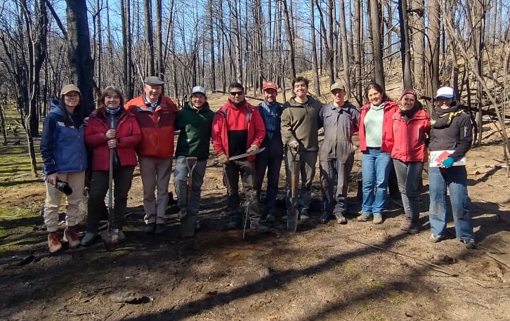 CIEFAP participó de la restauración y homenaje en la Reserva Forestal El Guadal