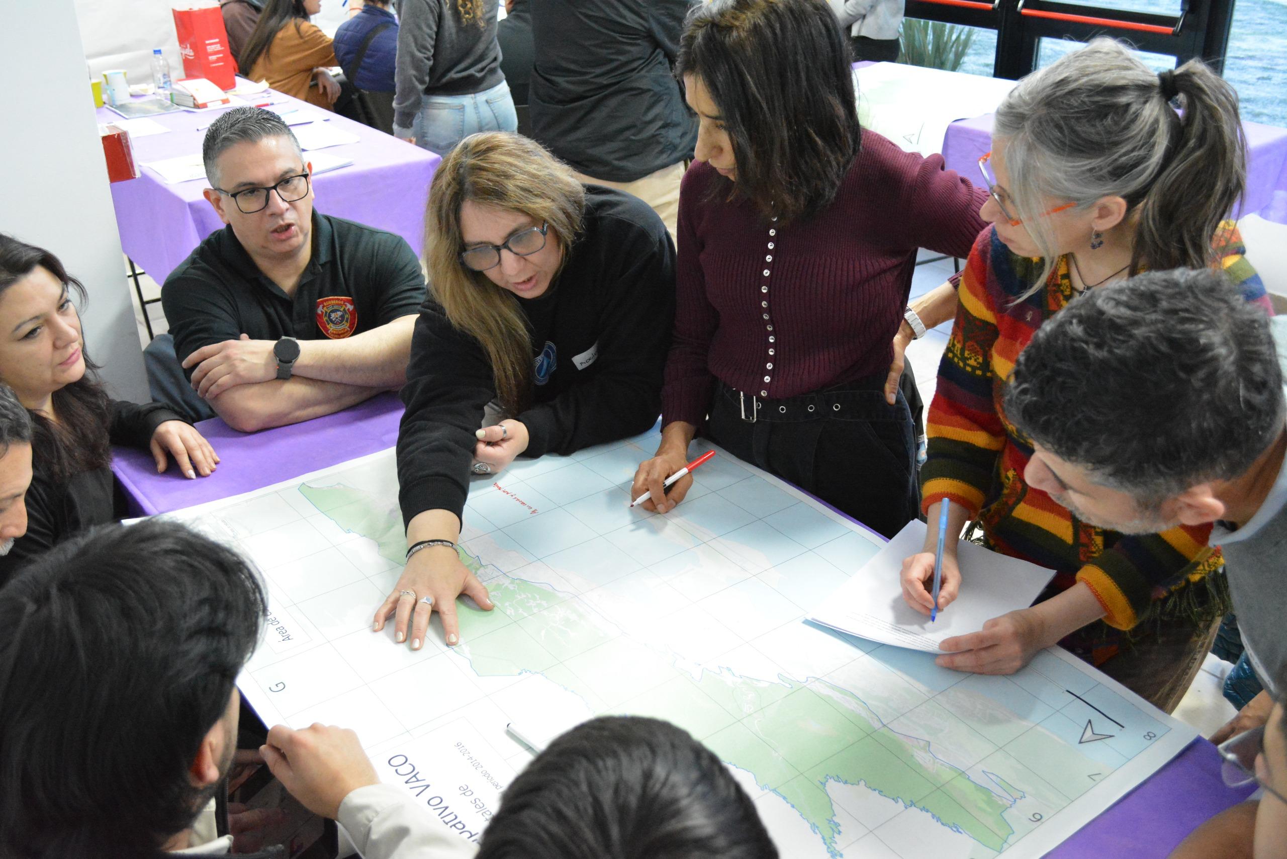 Comunidades e instituciones participan en la elaboración del mapa de riesgo de incendios en Ushuaia